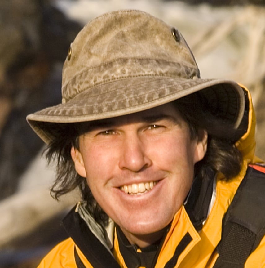 Portrait of man in outdoor gear - Gary McGuffin