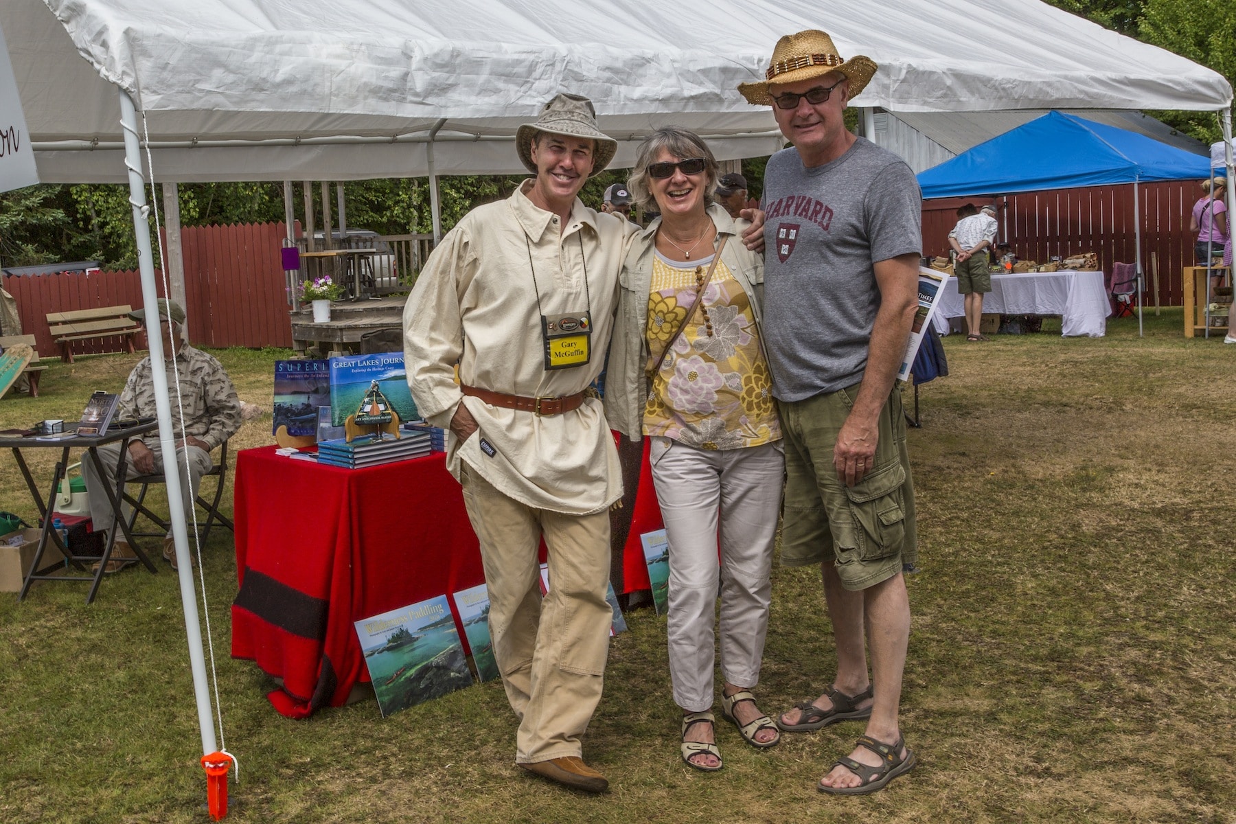 Geri and Enzo Turchet were among the many local friends that dropped by to visit our display at the Art on the Bay event at Batchawana Bay on Sat August 8th