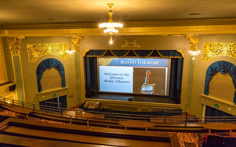 The film Painted Land premiered in the USA at Albion, Michigan’s recently renovated historic Bohm Theatre April 6th.
